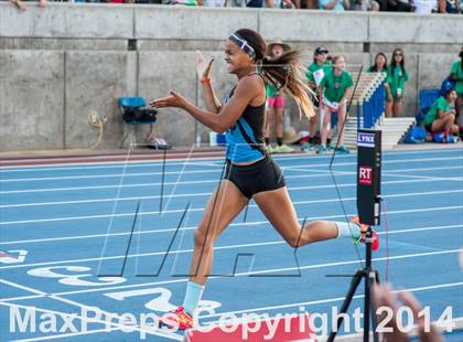 Thumbnail 1 in CIF State Track and Field Championships (Finals Girls Track Events) photogallery.