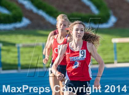 Thumbnail 3 in CIF State Track and Field Championships (Finals Girls Track Events) photogallery.