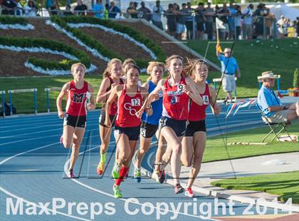 Thumbnail 1 in CIF State Track and Field Championships (Finals Girls Track Events) photogallery.