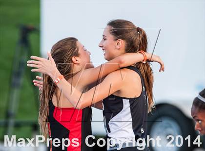 Thumbnail 1 in CIF State Track and Field Championships (Finals Girls Track Events) photogallery.