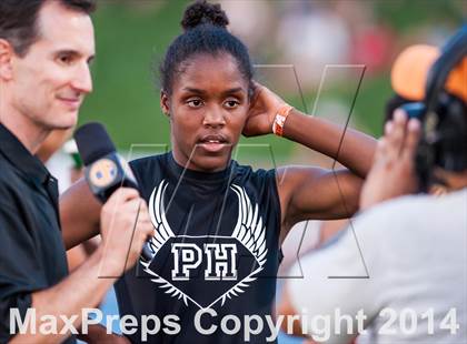 Thumbnail 1 in CIF State Track and Field Championships (Finals Girls Track Events) photogallery.