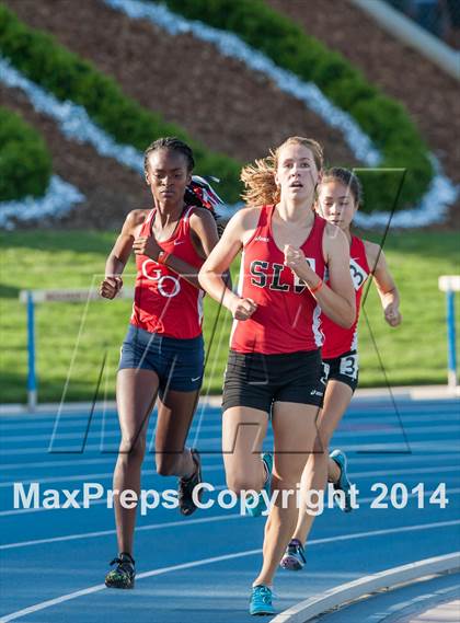 Thumbnail 2 in CIF State Track and Field Championships (Finals Girls Track Events) photogallery.