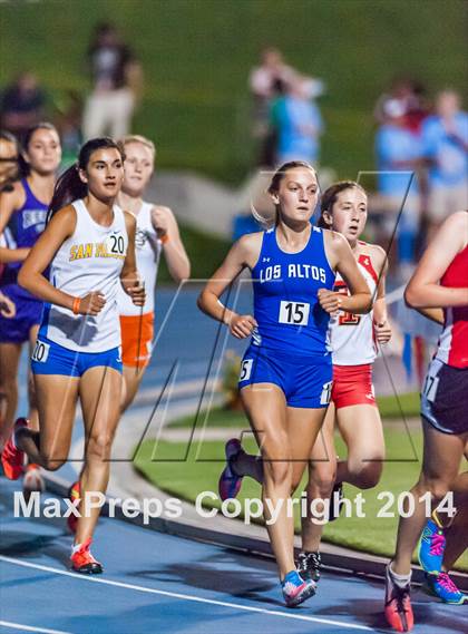 Thumbnail 2 in CIF State Track and Field Championships (Finals Girls Track Events) photogallery.