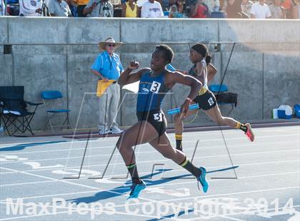 Thumbnail 1 in CIF State Track and Field Championships (Finals Girls Track Events) photogallery.