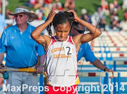 Thumbnail 2 in CIF State Track and Field Championships (Finals Girls Track Events) photogallery.