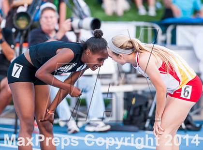 Thumbnail 2 in CIF State Track and Field Championships (Finals Girls Track Events) photogallery.