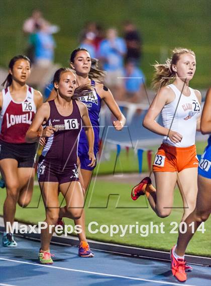 Thumbnail 3 in CIF State Track and Field Championships (Finals Girls Track Events) photogallery.