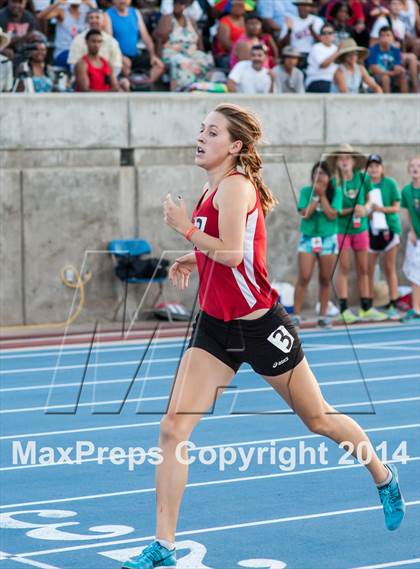 Thumbnail 2 in CIF State Track and Field Championships (Finals Girls Track Events) photogallery.