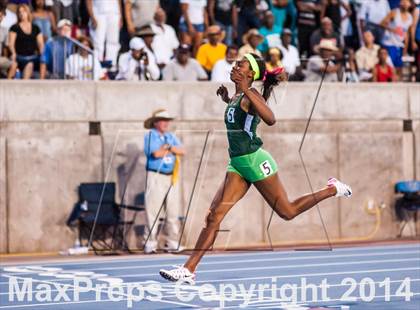 Thumbnail 1 in CIF State Track and Field Championships (Finals Girls Track Events) photogallery.