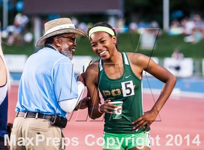 Thumbnail 1 in CIF State Track and Field Championships (Finals Girls Track Events) photogallery.