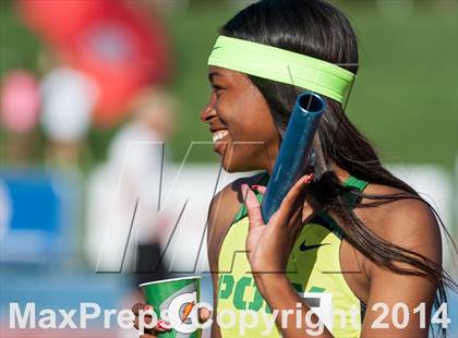 Thumbnail 2 in CIF State Track and Field Championships (Finals Girls Track Events) photogallery.