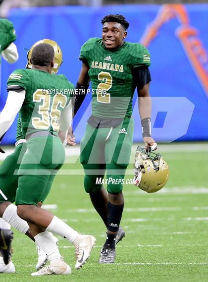Thumbnail 1 in Acadiana vs. Destrehan (LHSAA Class 5A Final) photogallery.
