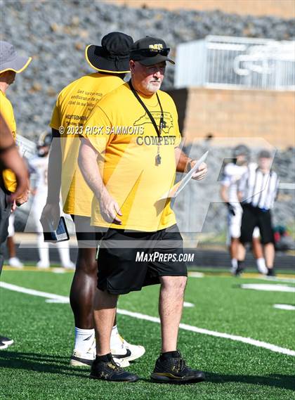 Thumbnail 1 in Montgomery Central vs Glenn (Scrimmage) photogallery.