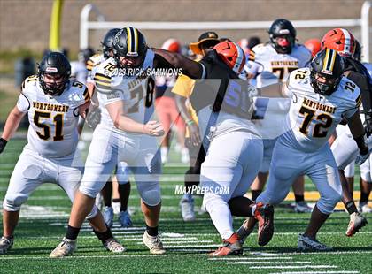 Thumbnail 2 in Montgomery Central vs Glenn (Scrimmage) photogallery.