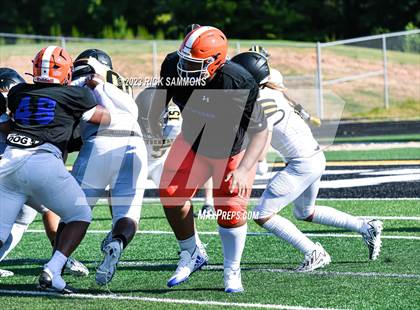 Thumbnail 3 in Montgomery Central vs Glenn (Scrimmage) photogallery.