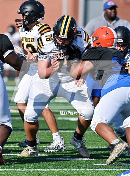Thumbnail 2 in Montgomery Central vs Glenn (Scrimmage) photogallery.