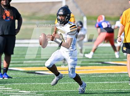 Thumbnail 3 in Montgomery Central vs Glenn (Scrimmage) photogallery.