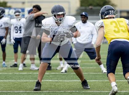 Thumbnail 2 in Loyola (Blue/White Scrimmage)  photogallery.