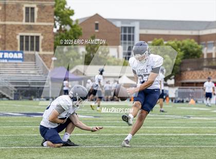 Thumbnail 3 in Loyola (Blue/White Scrimmage)  photogallery.