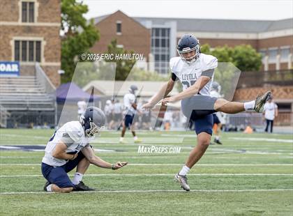 Thumbnail 2 in Loyola (Blue/White Scrimmage)  photogallery.
