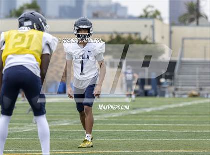 Thumbnail 2 in Loyola (Blue/White Scrimmage)  photogallery.