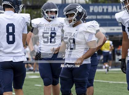 Thumbnail 1 in Loyola (Blue/White Scrimmage)  photogallery.