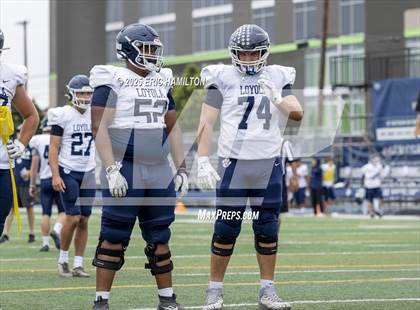 Thumbnail 1 in Loyola (Blue/White Scrimmage)  photogallery.