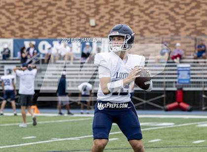 Thumbnail 1 in Loyola (Blue/White Scrimmage)  photogallery.