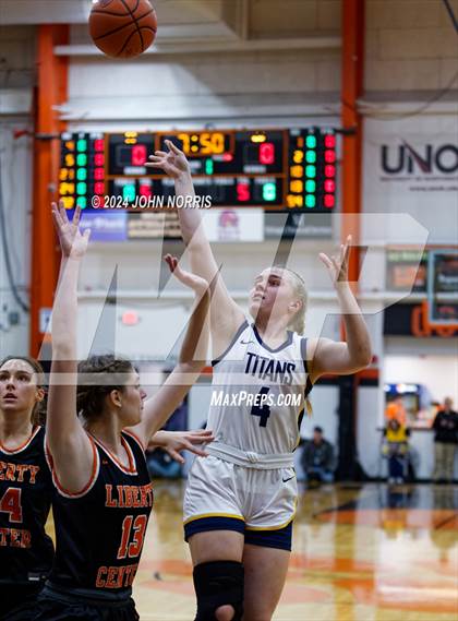 Thumbnail 2 in Ottawa-Glandorf vs Liberty Center (OHSAA Division 3 Region 10 Regional Semi Final) photogallery.