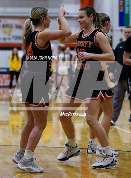 Thumbnail 2 in Ottawa-Glandorf vs Liberty Center (OHSAA Division 3 Region 10 Regional Semi Final) photogallery.