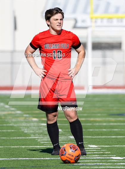 Thumbnail 1 in Williams Field vs Mountain View (Coyote Classic Tournament) photogallery.