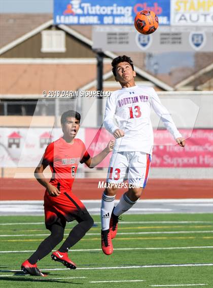 Thumbnail 2 in Williams Field vs Mountain View (Coyote Classic Tournament) photogallery.