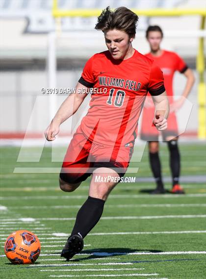 Thumbnail 3 in Williams Field vs Mountain View (Coyote Classic Tournament) photogallery.