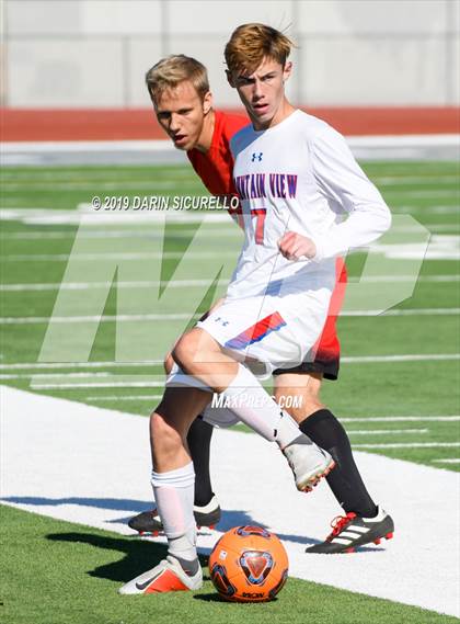 Thumbnail 1 in Williams Field vs Mountain View (Coyote Classic Tournament) photogallery.