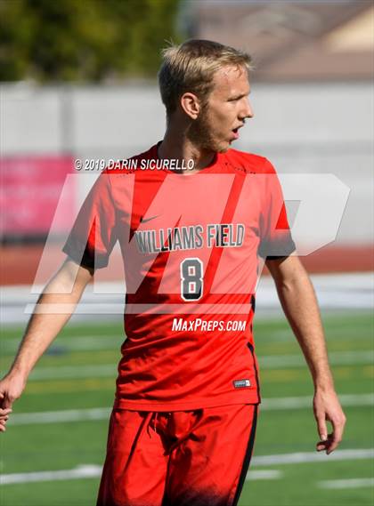 Thumbnail 2 in Williams Field vs Mountain View (Coyote Classic Tournament) photogallery.
