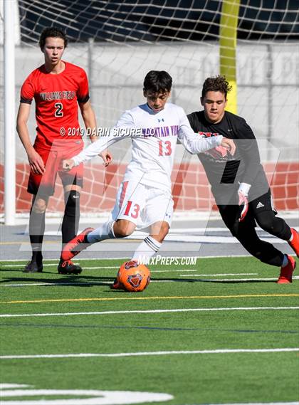 Thumbnail 3 in Williams Field vs Mountain View (Coyote Classic Tournament) photogallery.
