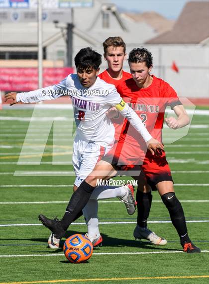 Thumbnail 1 in Williams Field vs Mountain View (Coyote Classic Tournament) photogallery.
