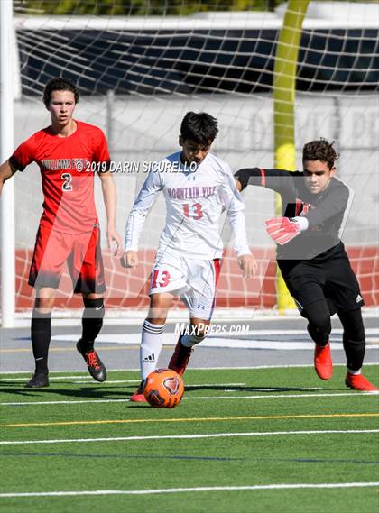Thumbnail 2 in Williams Field vs Mountain View (Coyote Classic Tournament) photogallery.