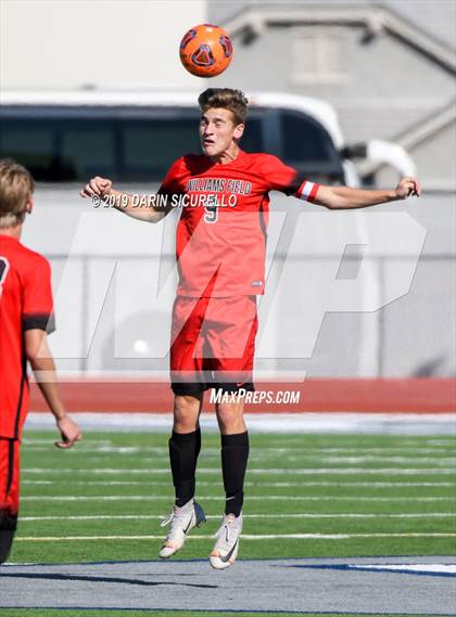 Thumbnail 2 in Williams Field vs Mountain View (Coyote Classic Tournament) photogallery.