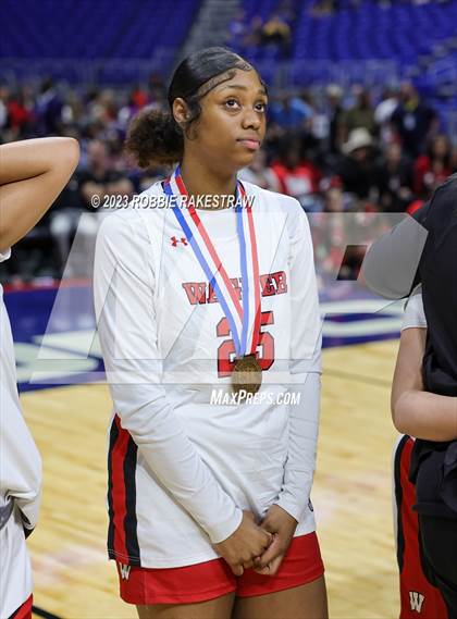 Thumbnail 1 in Wagner vs. Liberty (UIL 5A Basketball State Semifinal Medal Ceremony) photogallery.
