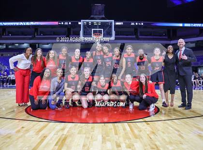Thumbnail 1 in Wagner vs. Liberty (UIL 5A Basketball State Semifinal Medal Ceremony) photogallery.