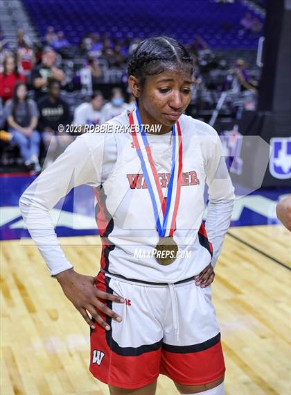 Thumbnail 1 in Wagner vs. Liberty (UIL 5A Basketball State Semifinal Medal Ceremony) photogallery.