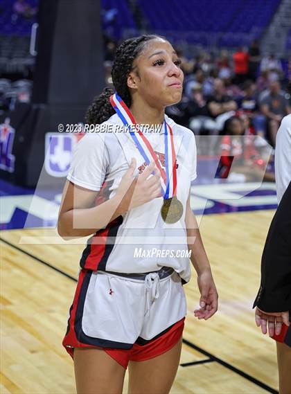 Thumbnail 3 in Wagner vs. Liberty (UIL 5A Basketball State Semifinal Medal Ceremony) photogallery.