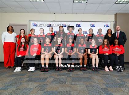 Thumbnail 1 in Wagner vs. Liberty (UIL 5A Basketball State Semifinal Medal Ceremony) photogallery.