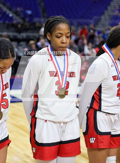 Thumbnail 3 in Wagner vs. Liberty (UIL 5A Basketball State Semifinal Medal Ceremony) photogallery.