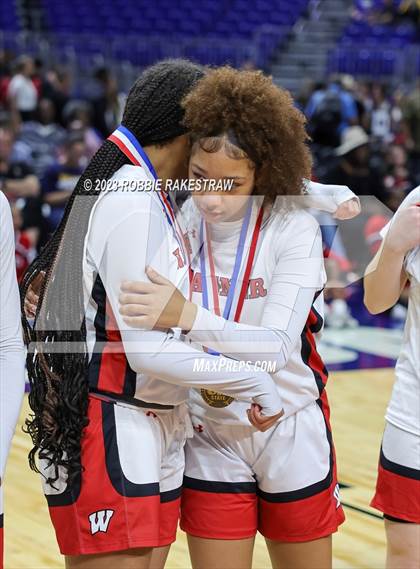 Thumbnail 3 in Wagner vs. Liberty (UIL 5A Basketball State Semifinal Medal Ceremony) photogallery.