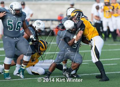 Thumbnail 1 in Del Oro vs Helix (UT Honor Bowl) photogallery.