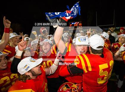 Thumbnail 1 in Oakdale vs. Christian Brothers (CIF SJS D3 Final) photogallery.