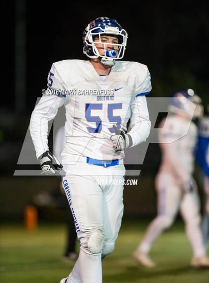 Thumbnail 3 in Oakdale vs. Christian Brothers (CIF SJS D3 Final) photogallery.