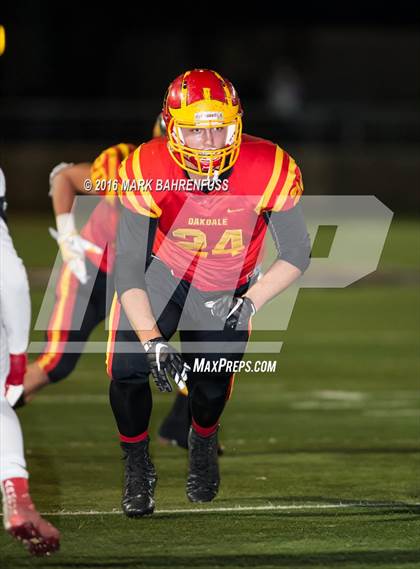 Thumbnail 2 in Oakdale vs. Christian Brothers (CIF SJS D3 Final) photogallery.